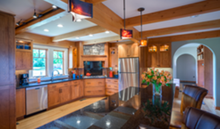 Exquisite Walnut Kitchen photo
